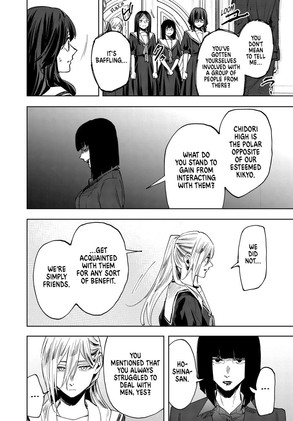 Kaoru Hana wa Rin to Saku Chapter 162 page 12 - Chapter 162: Collision