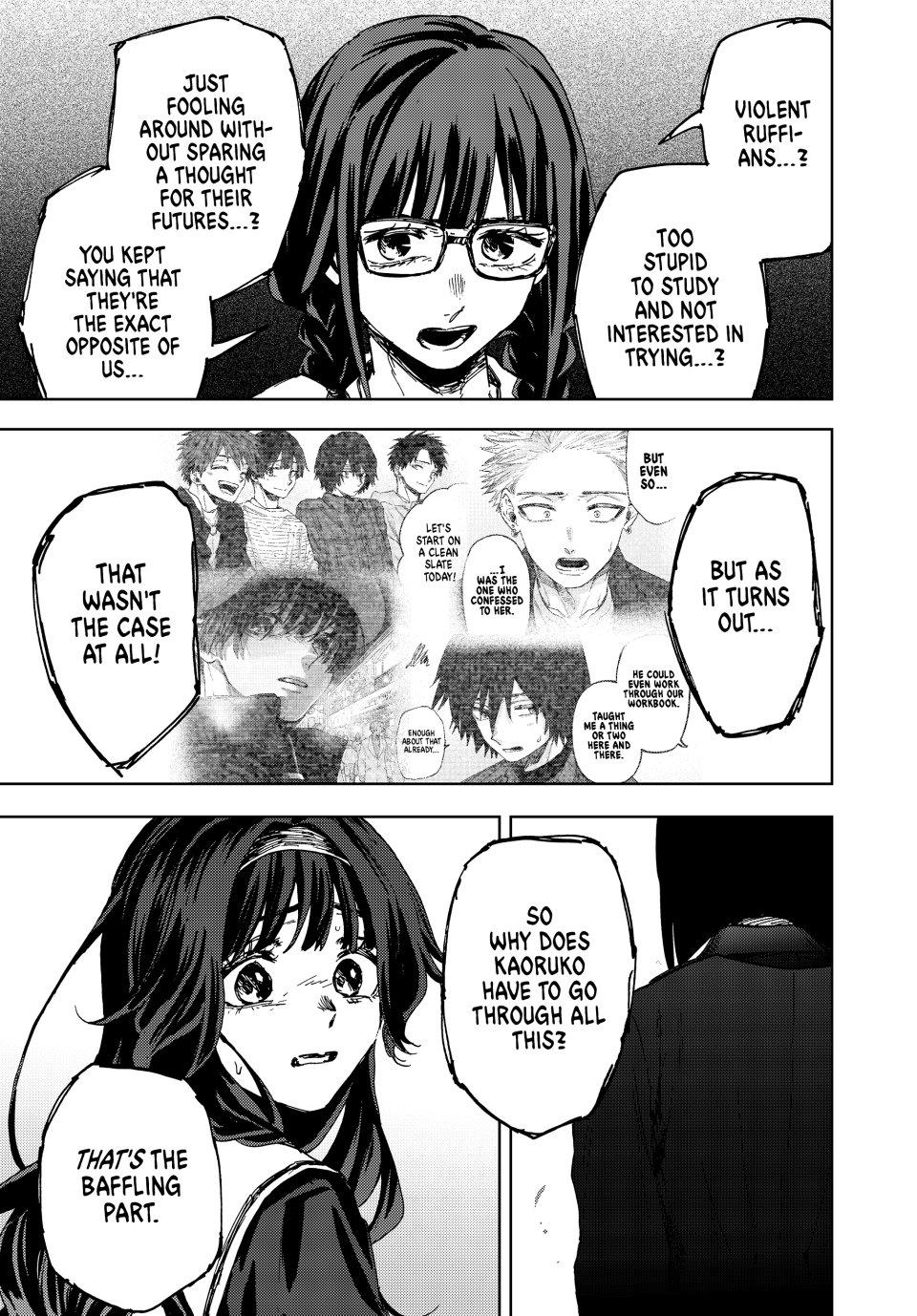 Kaoru Hana wa Rin to Saku Chapter 162 page 15 - Chapter 162: Collision