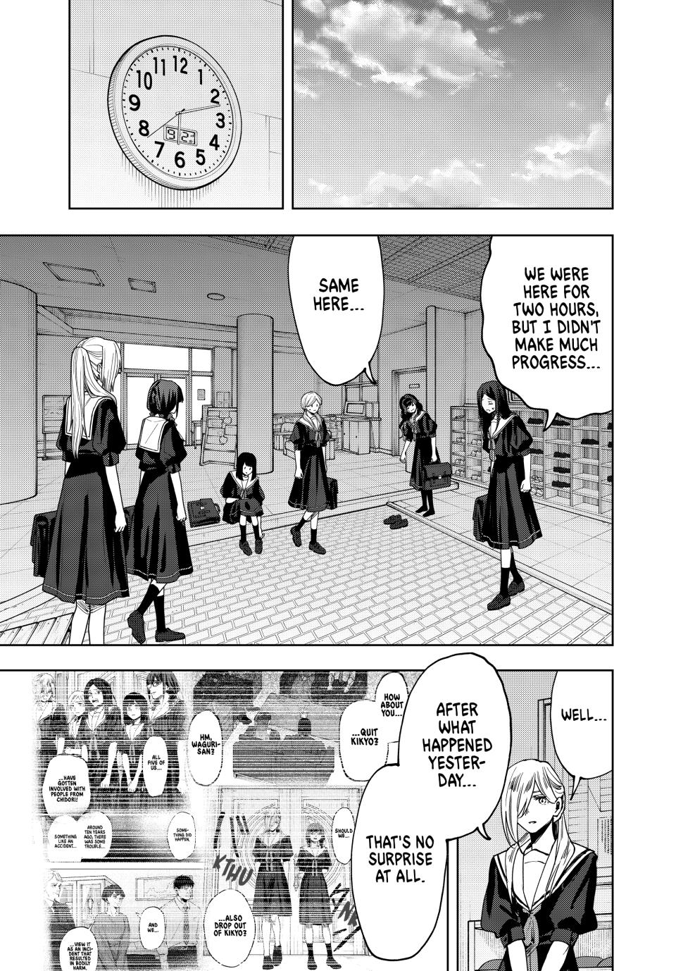 Kaoru Hana wa Rin to Saku Chapter 165 page 3 - Chapter 165: One-on-One