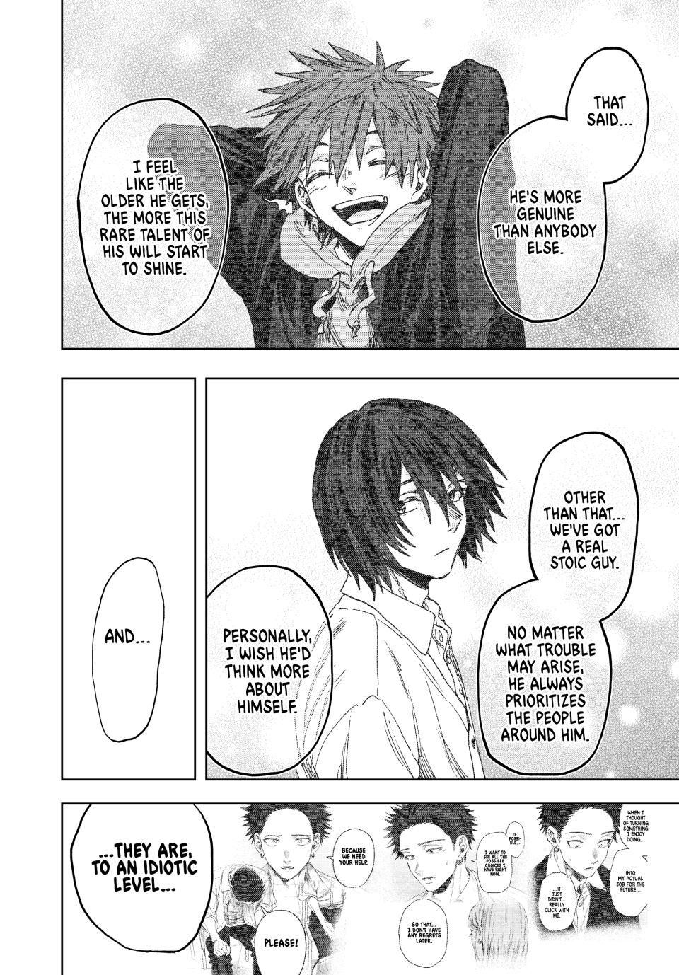 Kaoru Hana wa Rin to Saku Chapter 167 page 8 - Chapter 167: Refreshing Guys