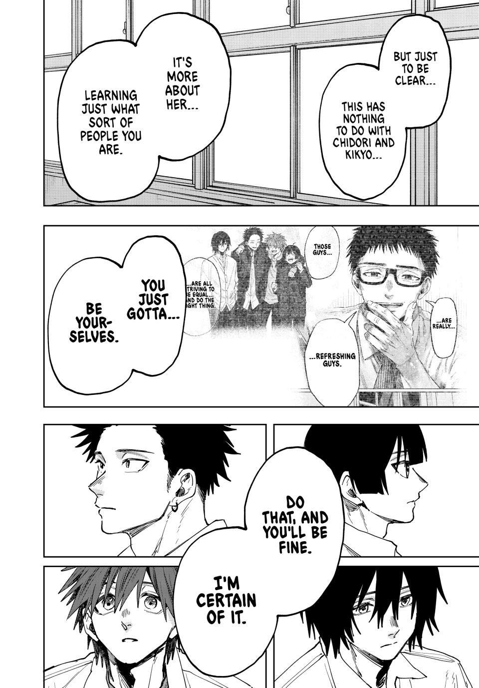 Kaoru Hana wa Rin to Saku Chapter 168 page 8 - Chapter 168: Be Yourselves