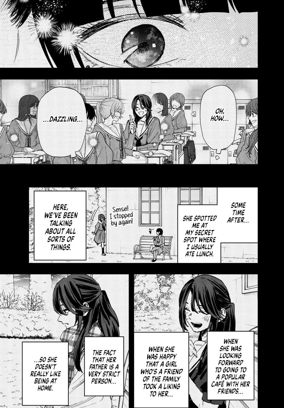 Kaoru Hana wa Rin to Saku Chapter 172 page 19 - Chapter 172: Ayame Toki