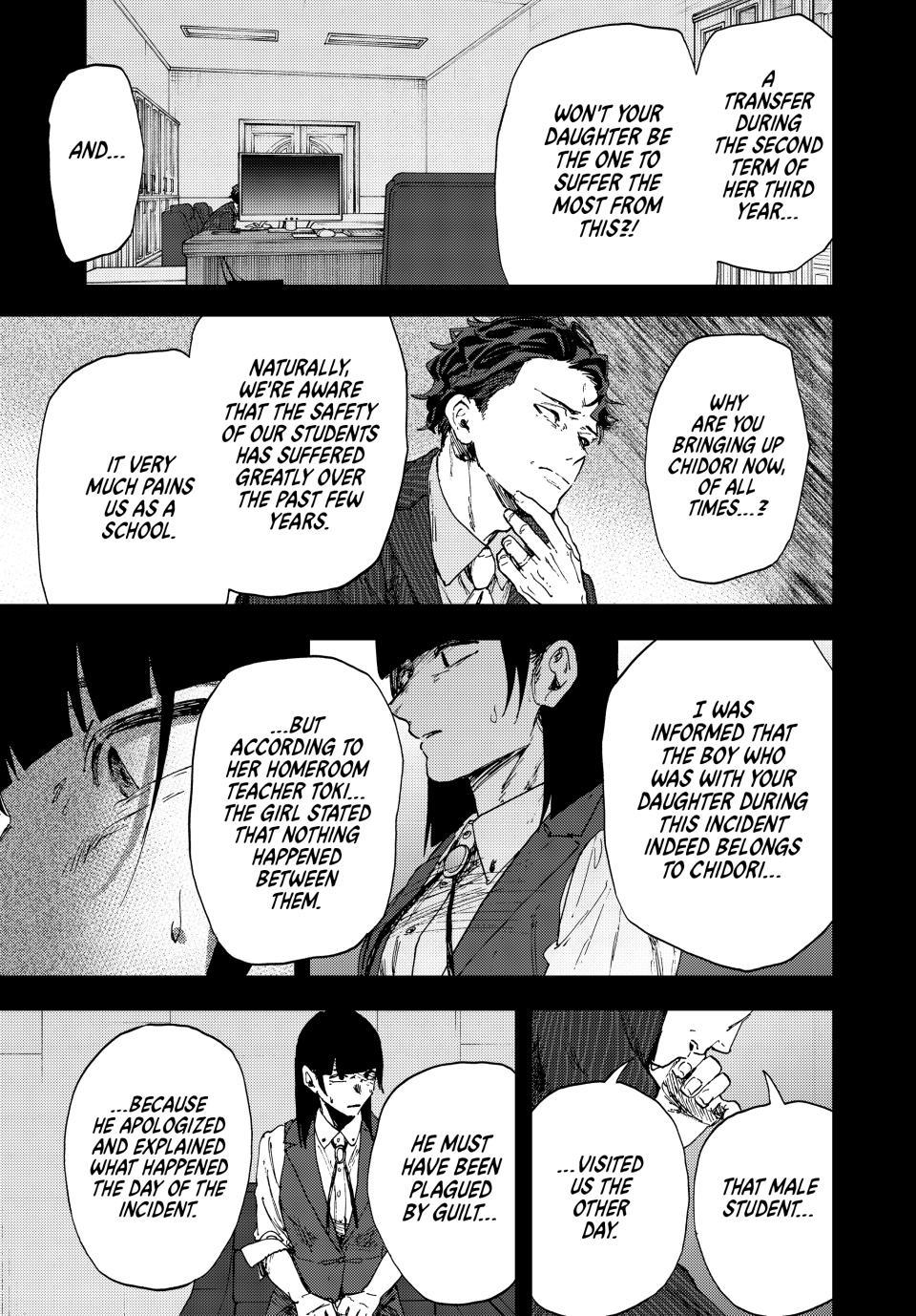 Kaoru Hana wa Rin to Saku Chapter 173 page 11 - Chapter 173: Repentance