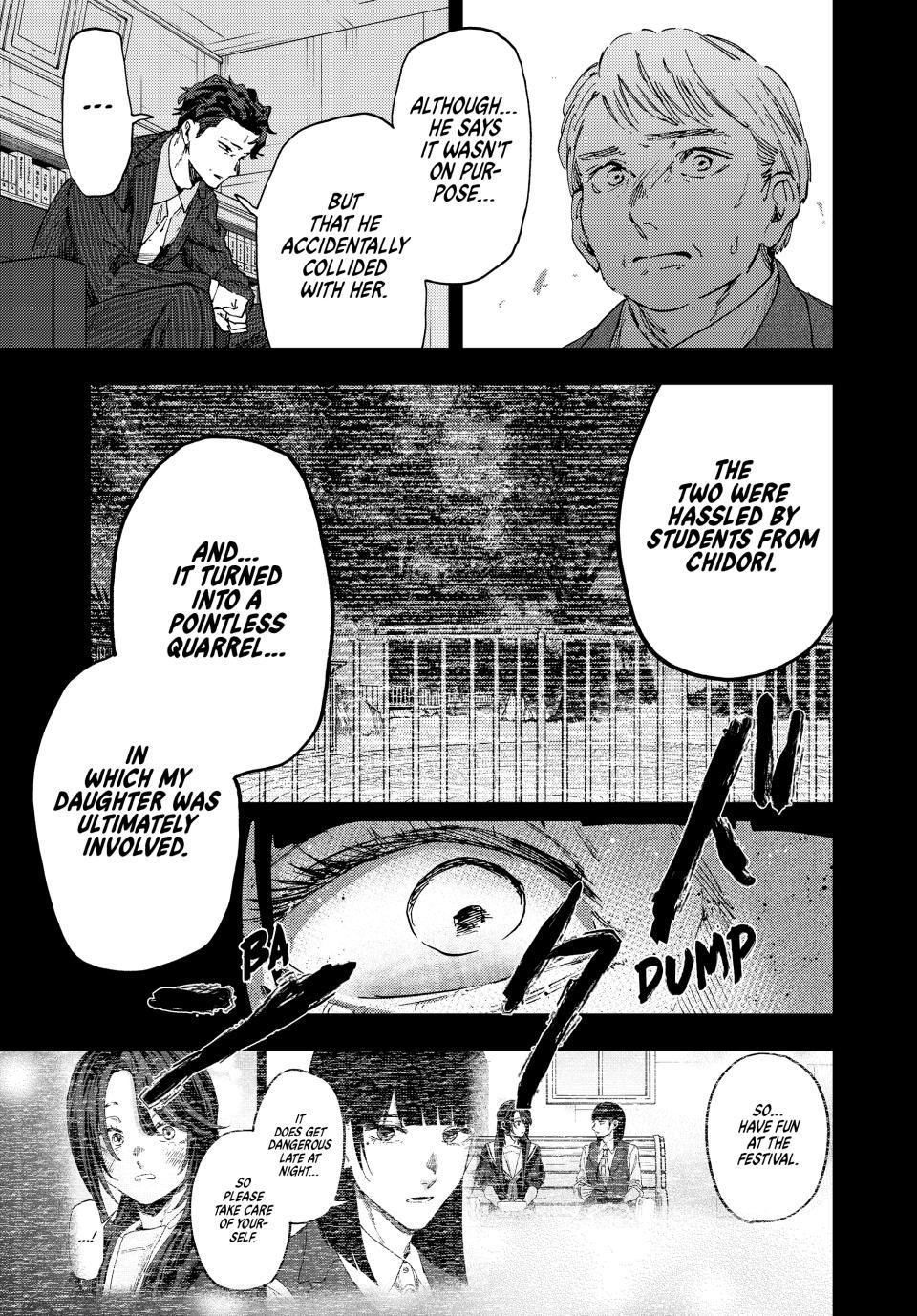Kaoru Hana wa Rin to Saku Chapter 173 page 13 - Chapter 173: Repentance