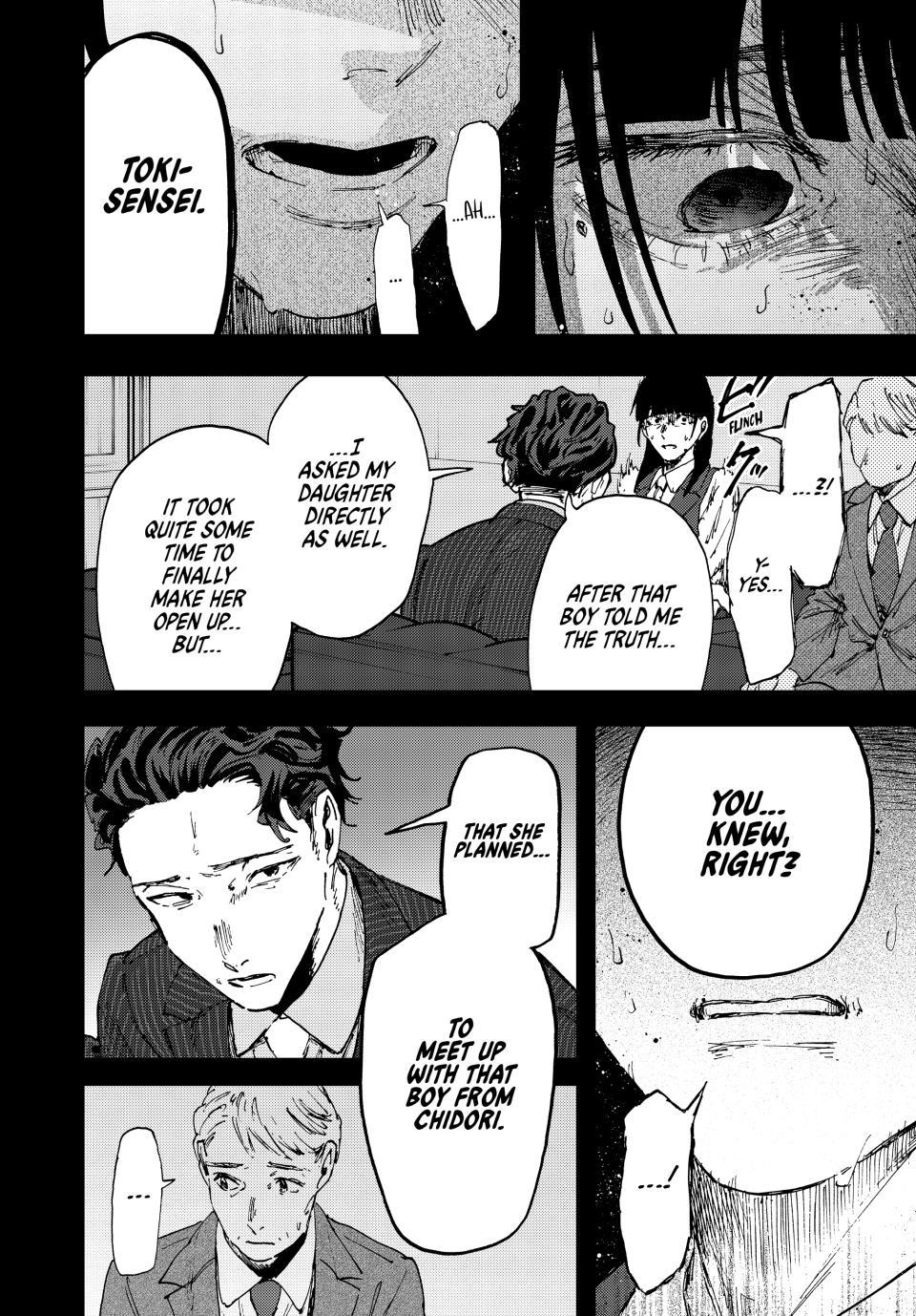 Kaoru Hana wa Rin to Saku Chapter 173 page 14 - Chapter 173: Repentance