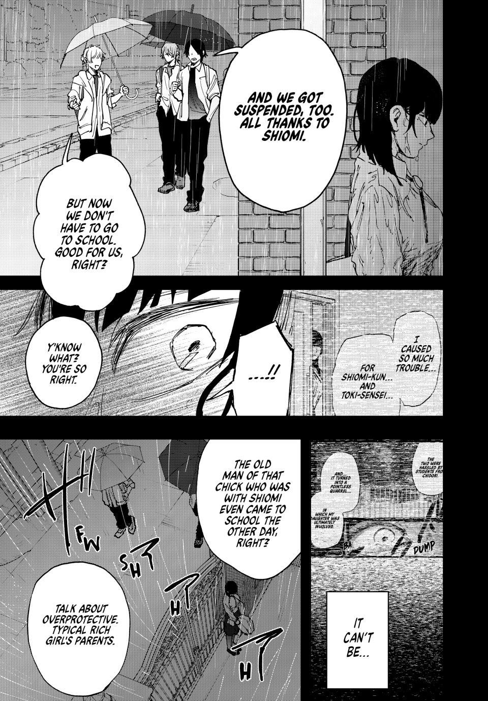 Kaoru Hana wa Rin to Saku Chapter 173 page 21 - Chapter 173: Repentance