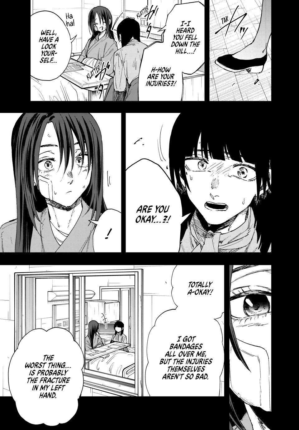 Kaoru Hana wa Rin to Saku Chapter 173 page 5 - Chapter 173: Repentance