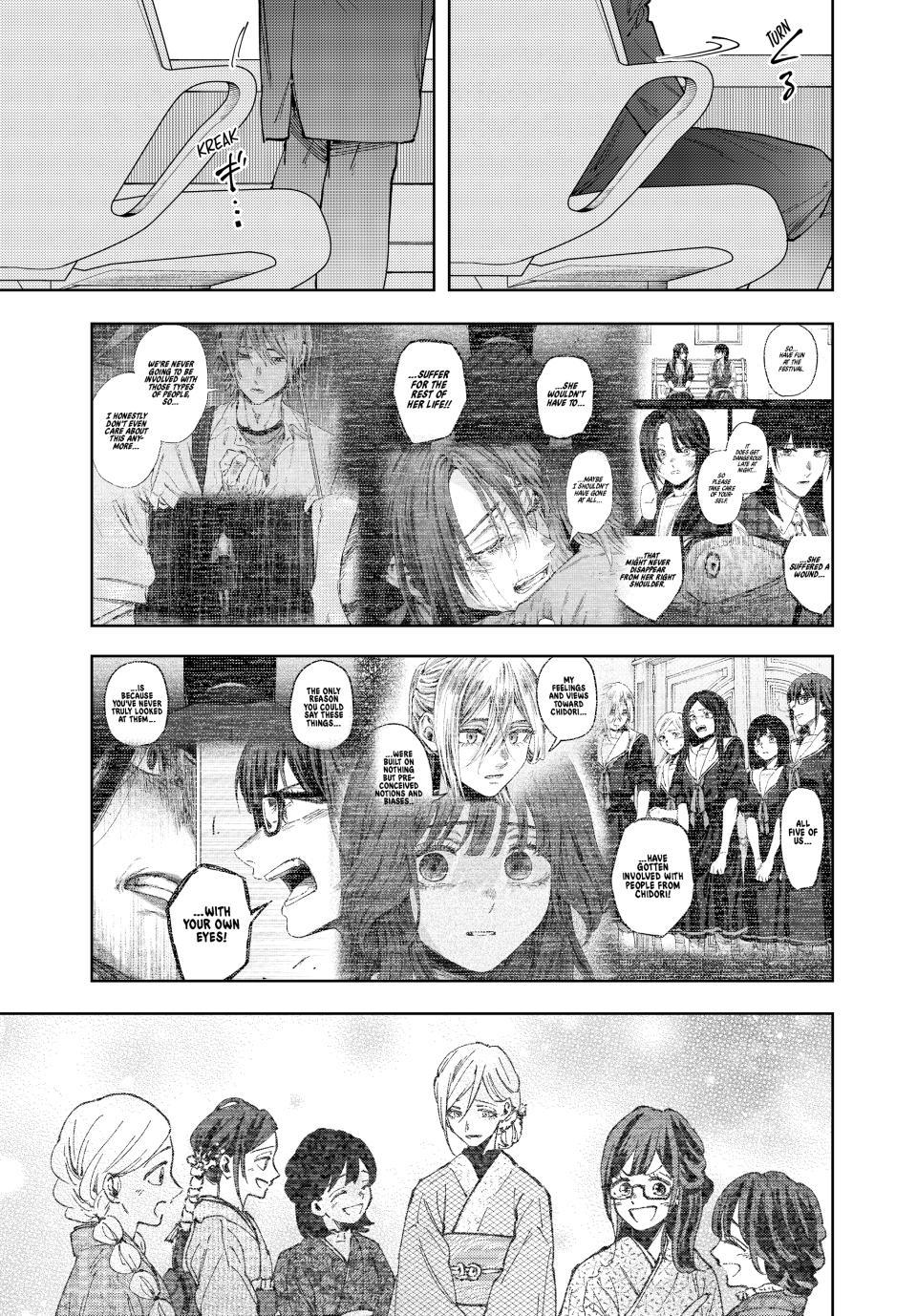 Kaoru Hana wa Rin to Saku Chapter 174 page 11 - Chapter 174: Trust and Determination