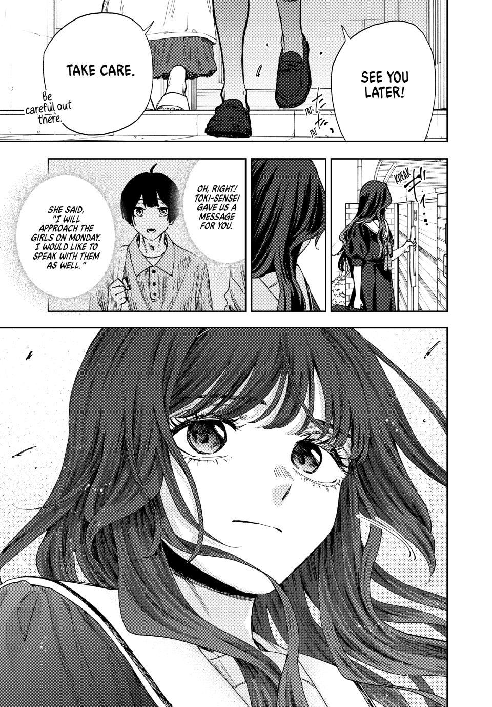 Kaoru Hana wa Rin to Saku Chapter 177 page 23 - Chapter 177: Atonement