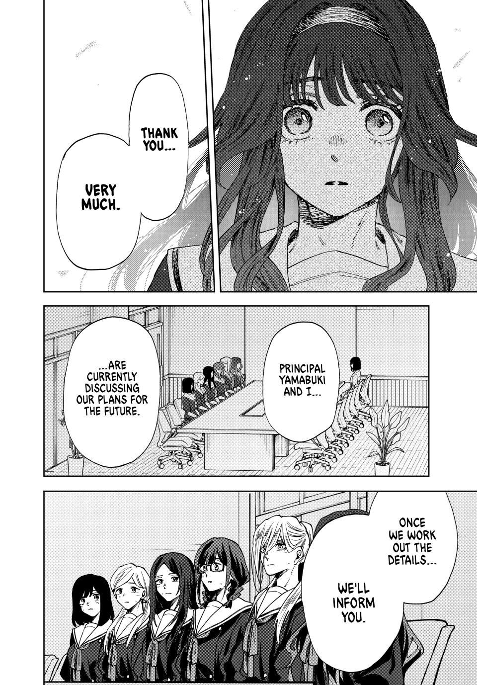 Kaoru Hana wa Rin to Saku Chapter 179 page 17 - Chapter 179: What Comes Next