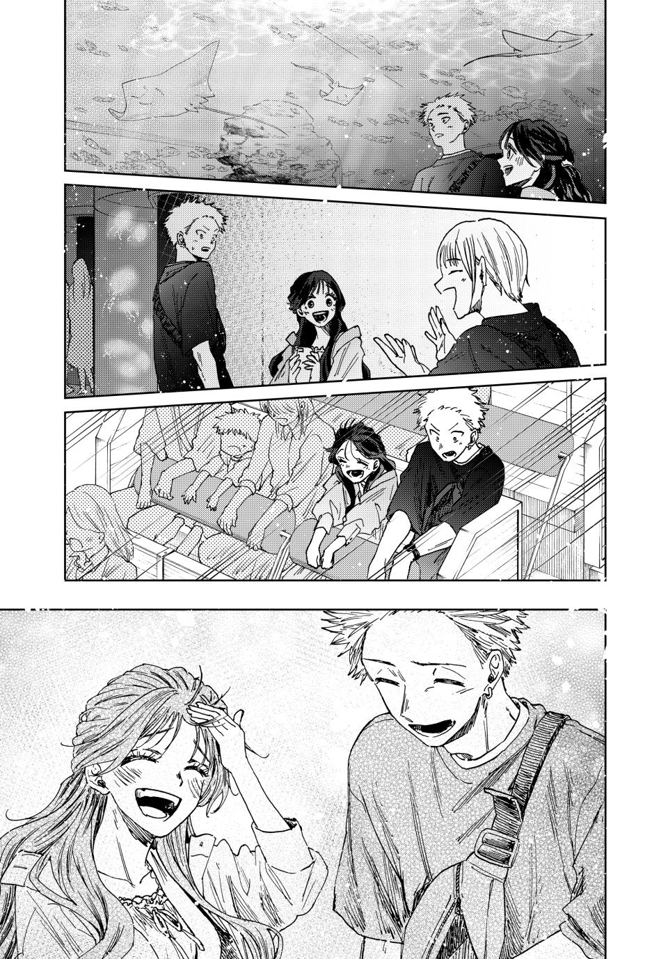 Kaoru Hana wa Rin to Saku Chapter 18 page 13 - Chapter 18: Aquarium