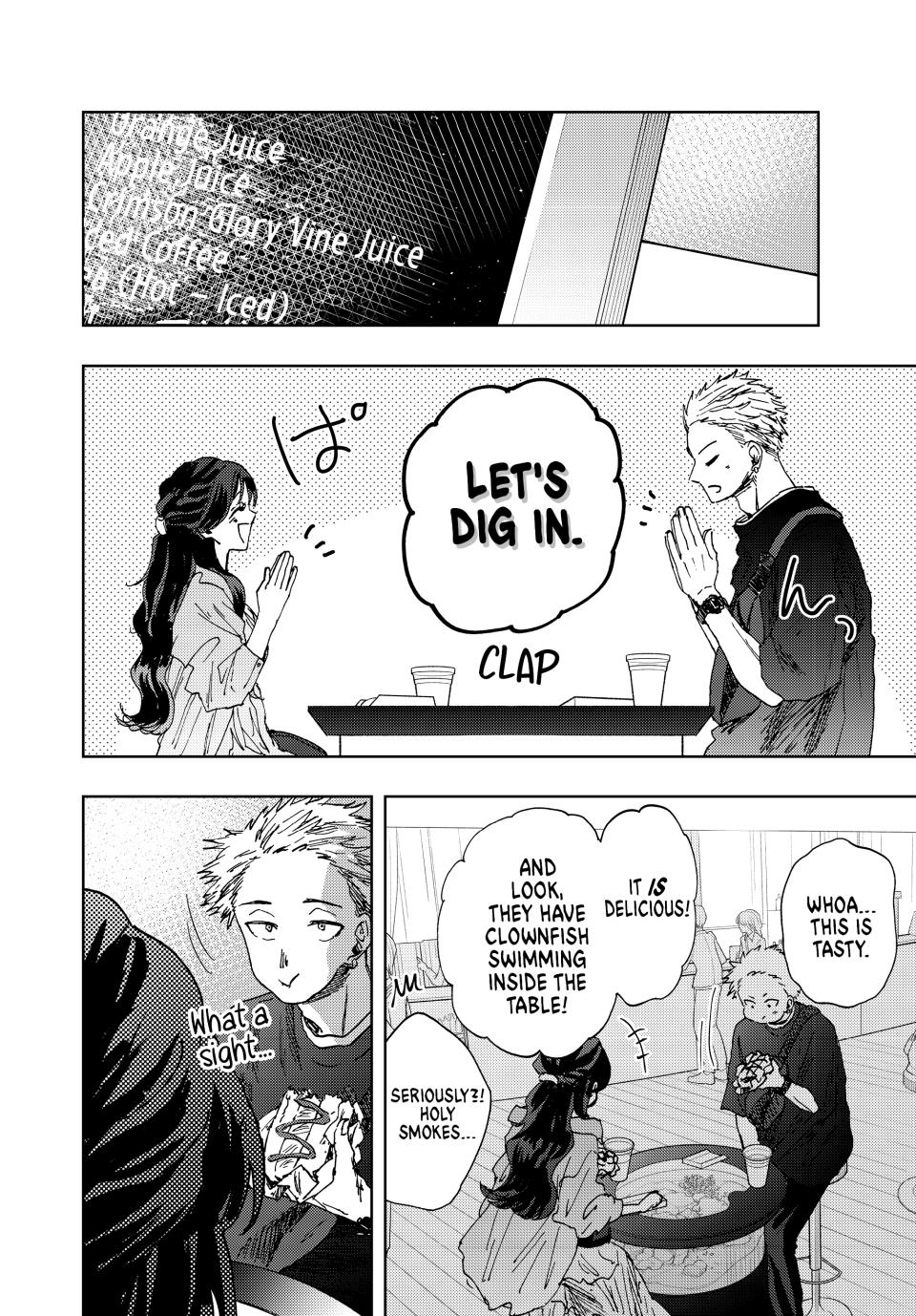 Kaoru Hana wa Rin to Saku Chapter 18 page 14 - Chapter 18: Aquarium