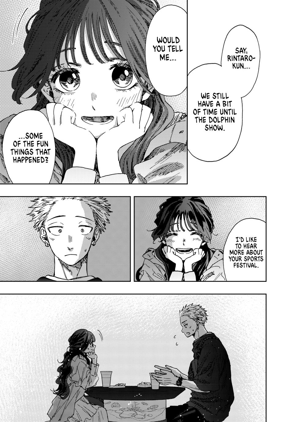 Kaoru Hana wa Rin to Saku Chapter 18 page 17 - Chapter 18: Aquarium