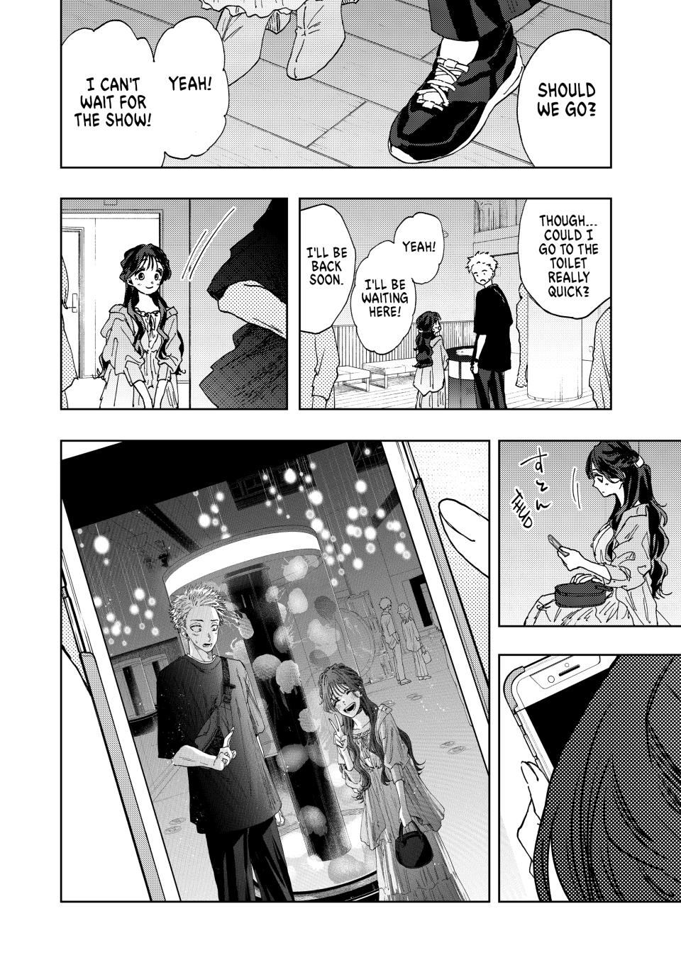 Kaoru Hana wa Rin to Saku Chapter 18 page 18 - Chapter 18: Aquarium