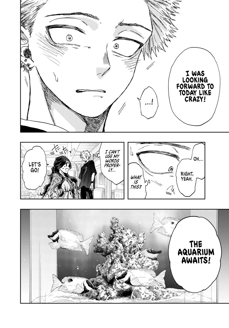 Kaoru Hana wa Rin to Saku Chapter 18 page 8 - Chapter 18: Aquarium