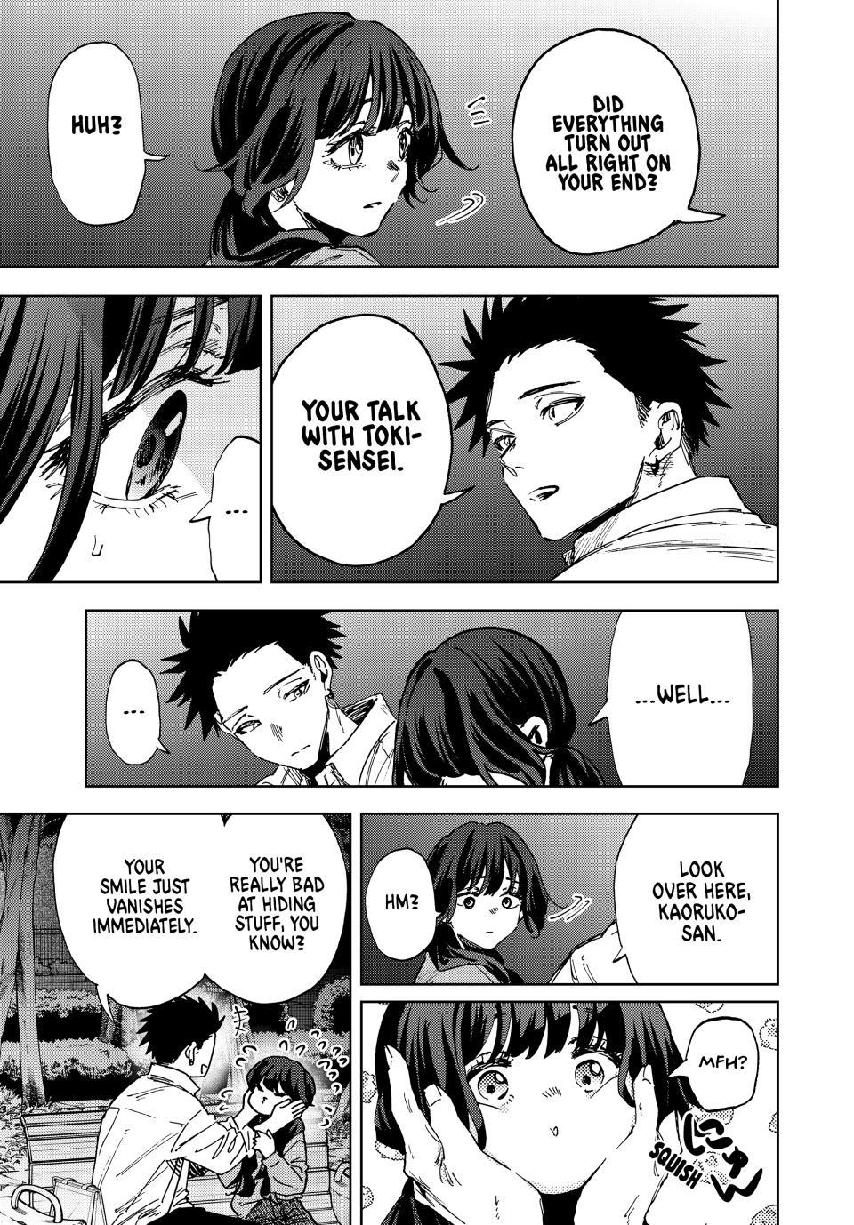 Kaoru Hana wa Rin to Saku Chapter 182 page 11 - Chapter 182: Sharing the Burden
