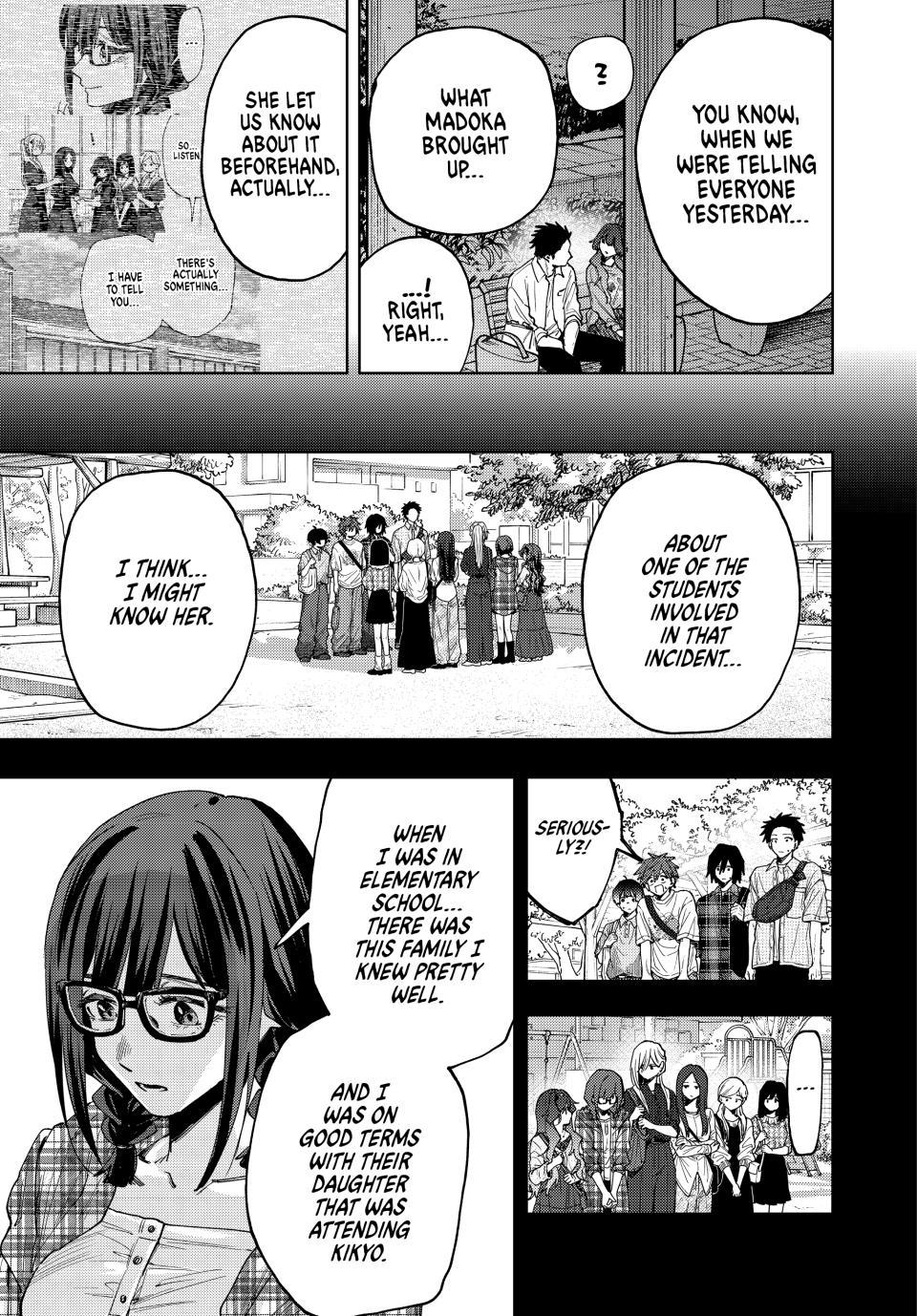 Kaoru Hana wa Rin to Saku Chapter 182 page 15 - Chapter 182: Sharing the Burden
