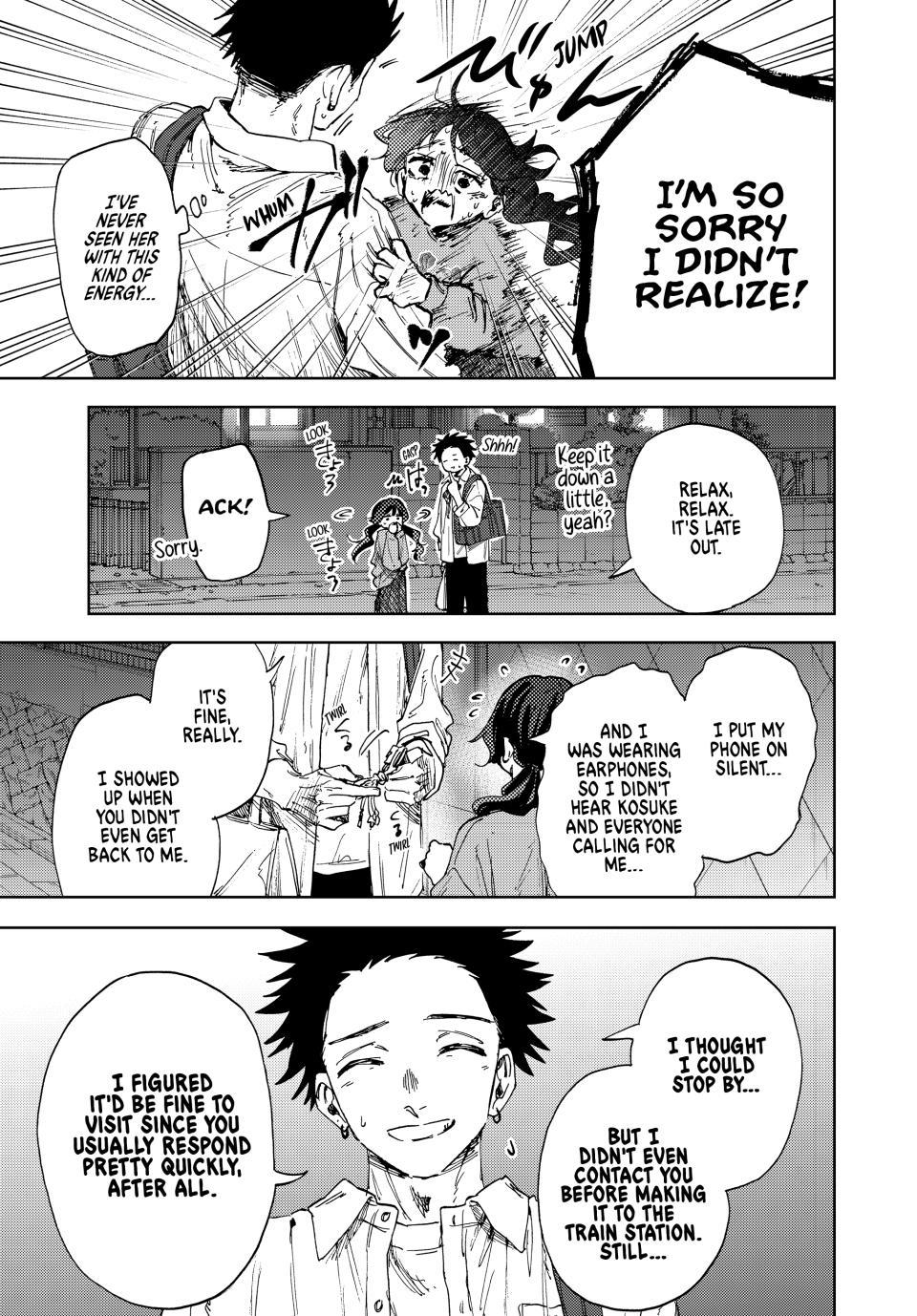 Kaoru Hana wa Rin to Saku Chapter 182 page 7 - Chapter 182: Sharing the Burden