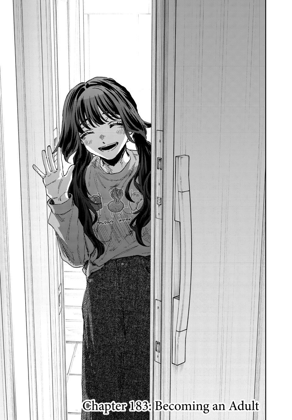 Kaoru Hana wa Rin to Saku Chapter 183 page 1 - Chapter 183: Becoming an Adult