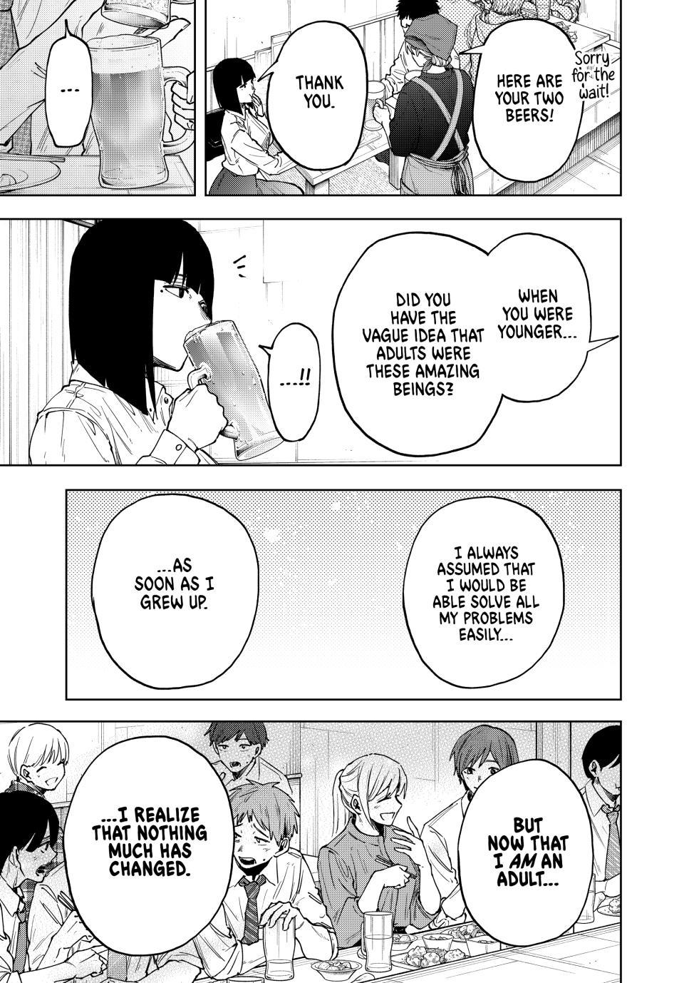 Kaoru Hana wa Rin to Saku Chapter 183 page 15 - Chapter 183: Becoming an Adult