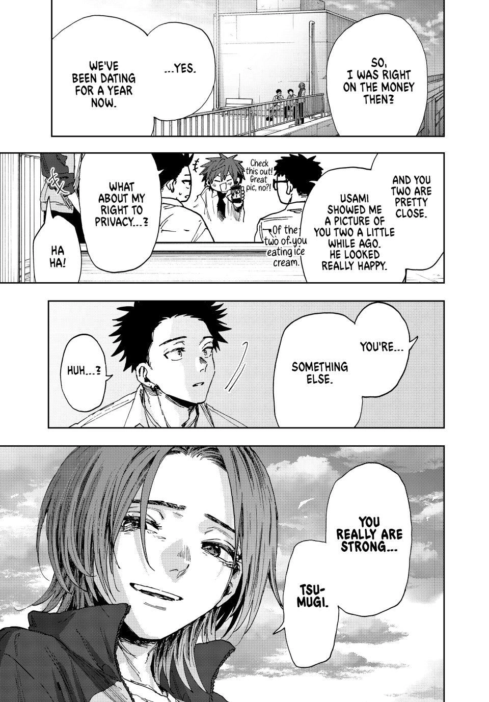 Kaoru Hana wa Rin to Saku Chapter 184 page 11 - Chapter 184: The Person Involved