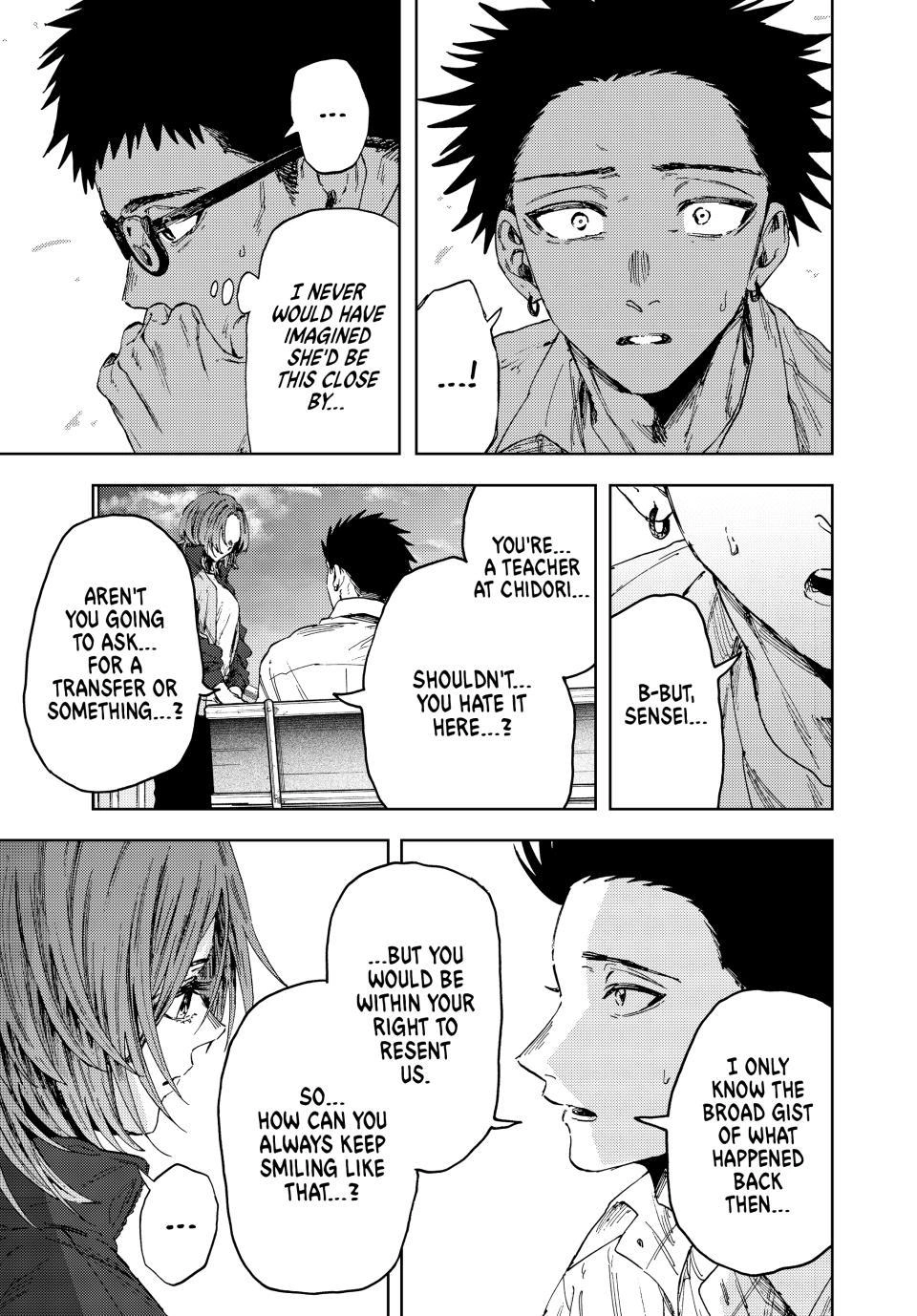 Kaoru Hana wa Rin to Saku Chapter 184 page 15 - Chapter 184: The Person Involved