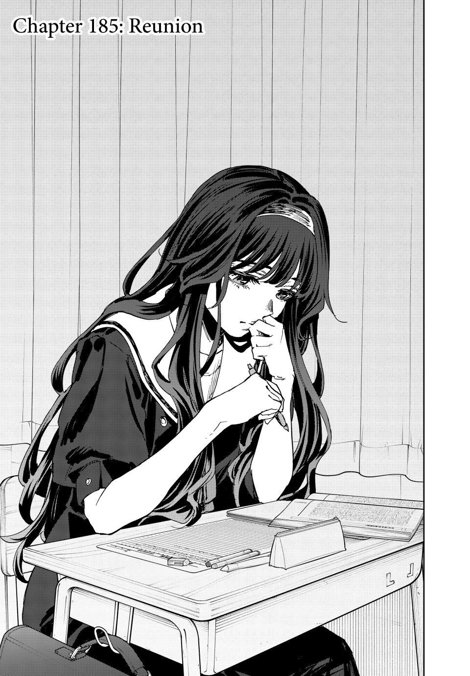 Kaoru Hana wa Rin to Saku Chapter 185 page 1 - Chapter 185: Reunion
