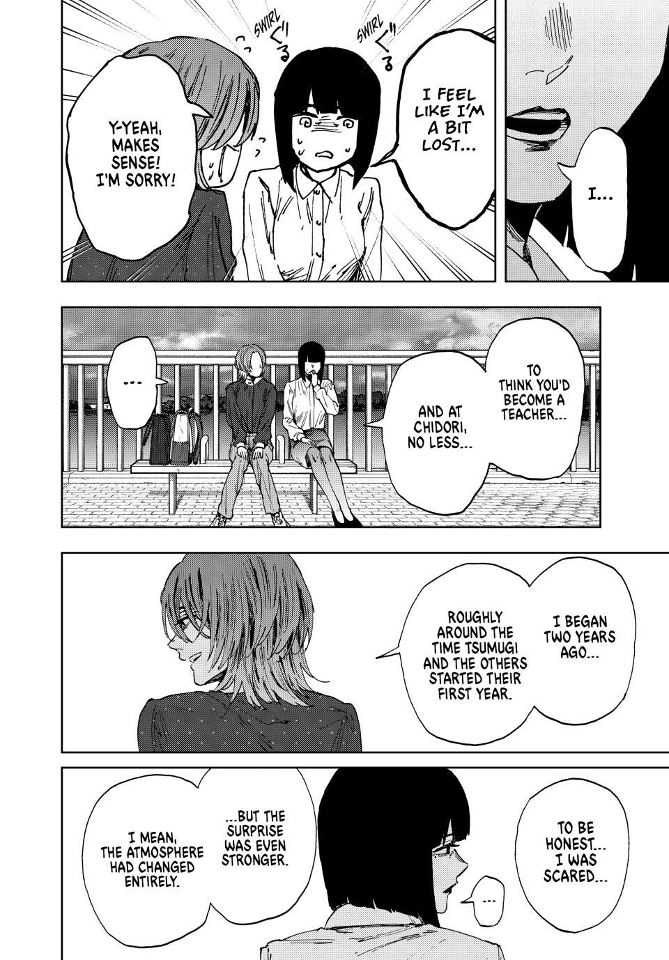 Kaoru Hana wa Rin to Saku Chapter 186 page 6 - Chapter 186: Stitching Together