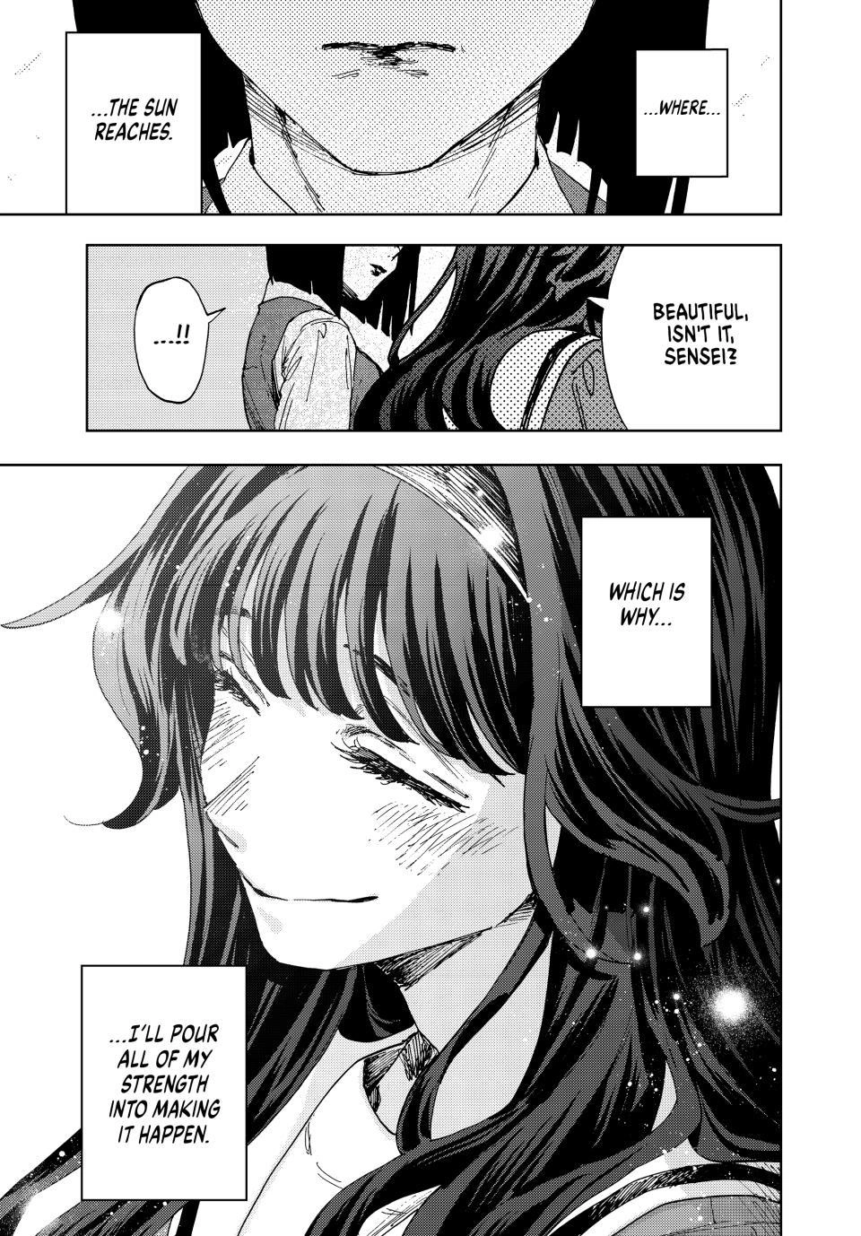 Kaoru Hana wa Rin to Saku Chapter 187 page 25 - Chapter 187: To Where the Sun Reaches