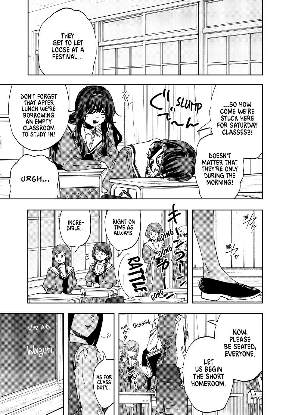 Kaoru Hana wa Rin to Saku Chapter 187 page 3 - Chapter 187: To Where the Sun Reaches