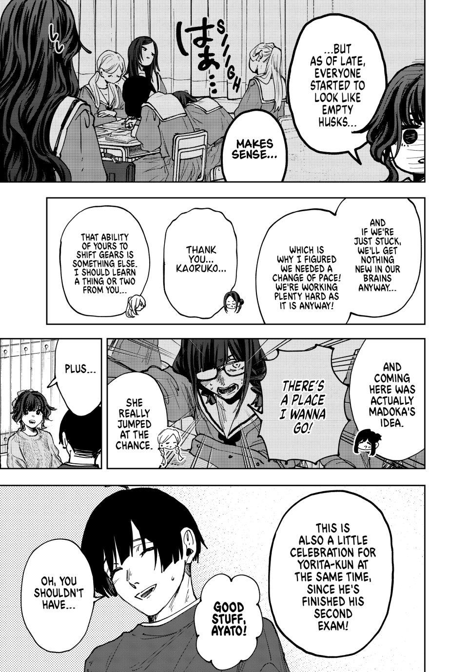 Kaoru Hana wa Rin to Saku Chapter 188 page 15 - Chapter 188