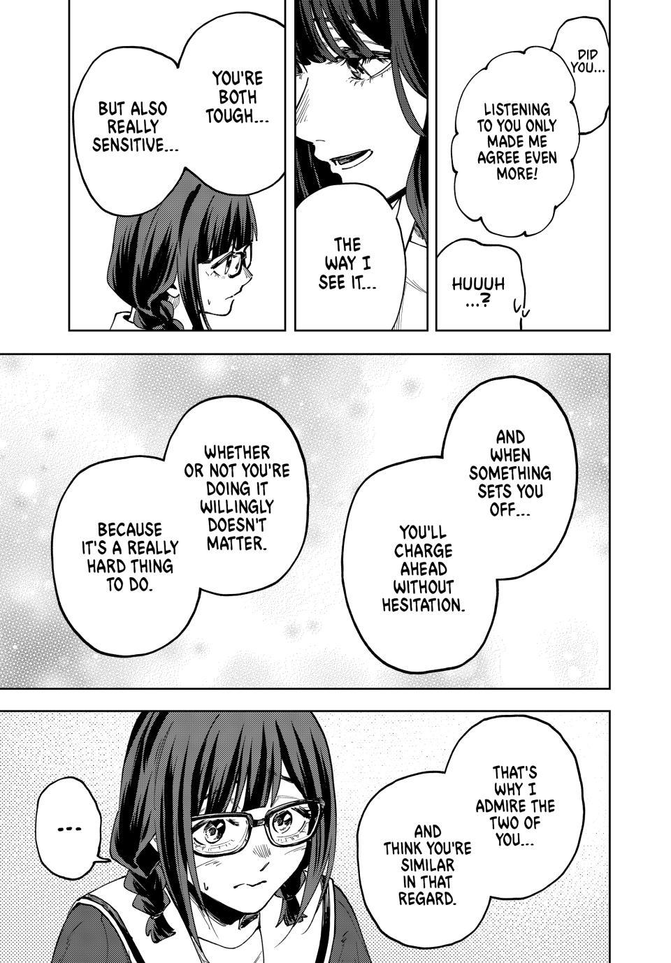 Kaoru Hana wa Rin to Saku Chapter 195 page 17 - Chapter 195