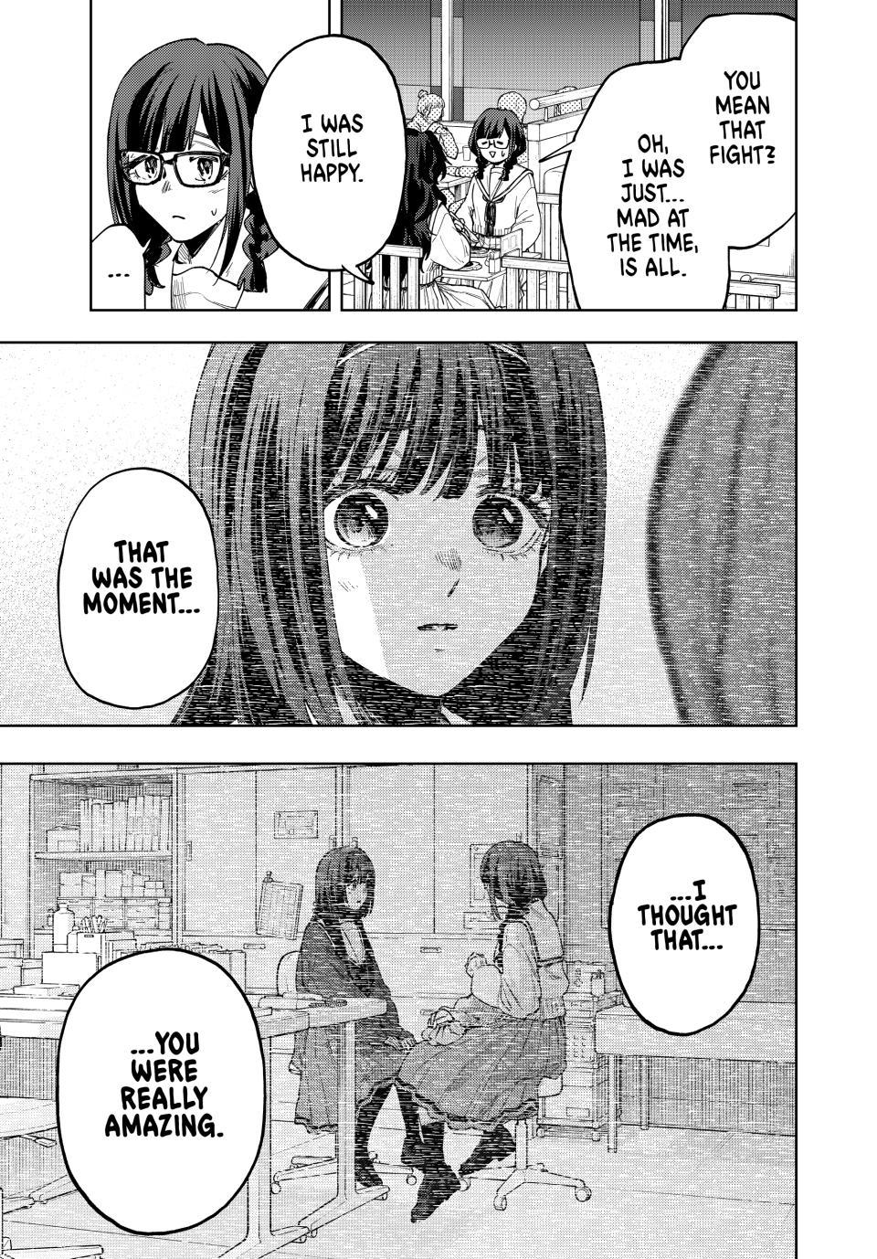 Kaoru Hana wa Rin to Saku Chapter 195 page 19 - Chapter 195