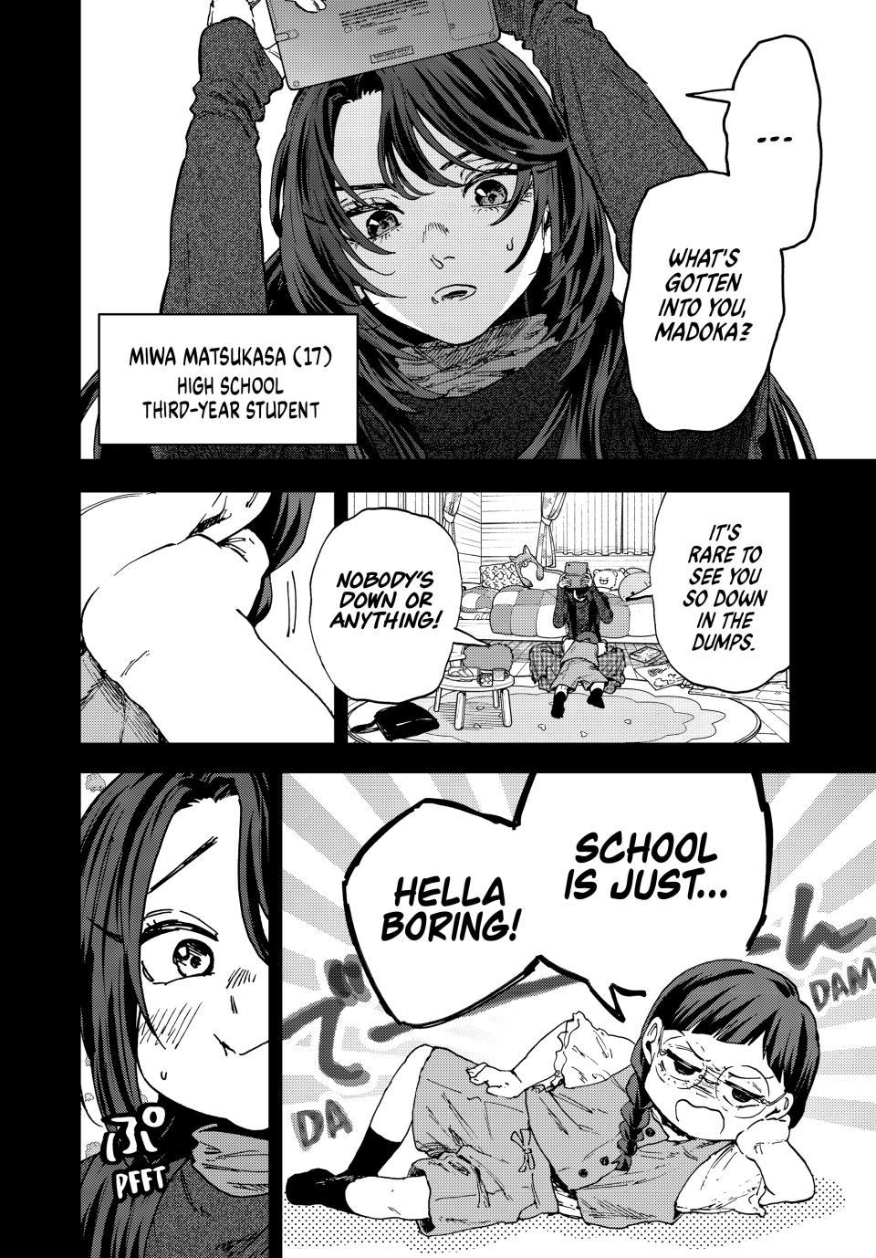 Kaoru Hana wa Rin to Saku Chapter 195 page 8 - Chapter 195