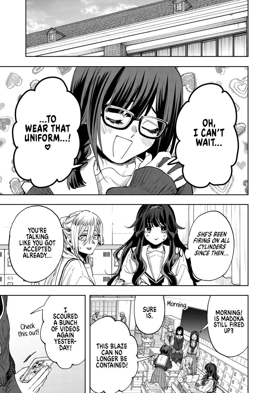 Kaoru Hana wa Rin to Saku Chapter 197 page 3 - Chapter 197