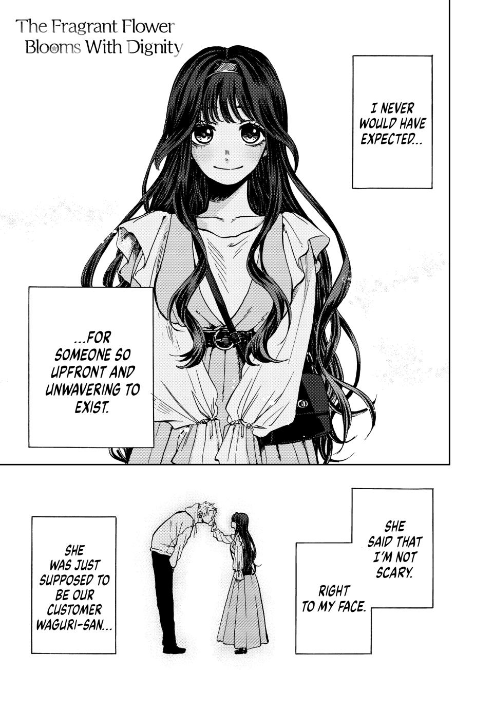 Kaoru Hana wa Rin to Saku Chapter 2 page 1 - Chapter 2: Chidori and Kikyo