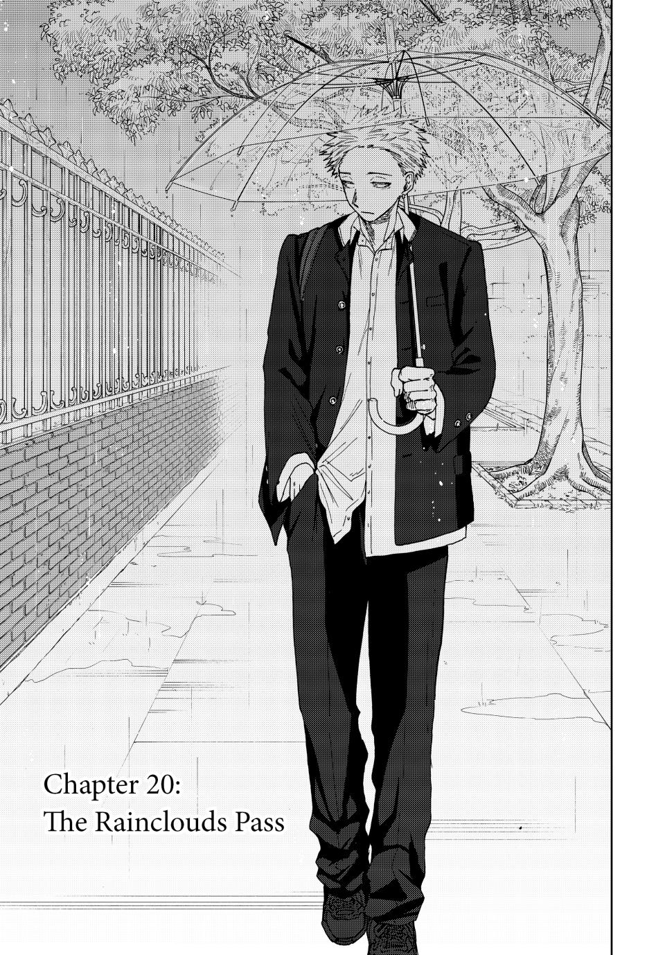 Kaoru Hana wa Rin to Saku Chapter 20 page 1 - Chapter 20: The Rain Clouds Pass