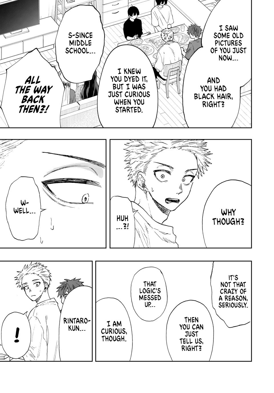 Kaoru Hana wa Rin to Saku Chapter 21 page 11 - Chapter 21: Blond Hair and Pierced Ears