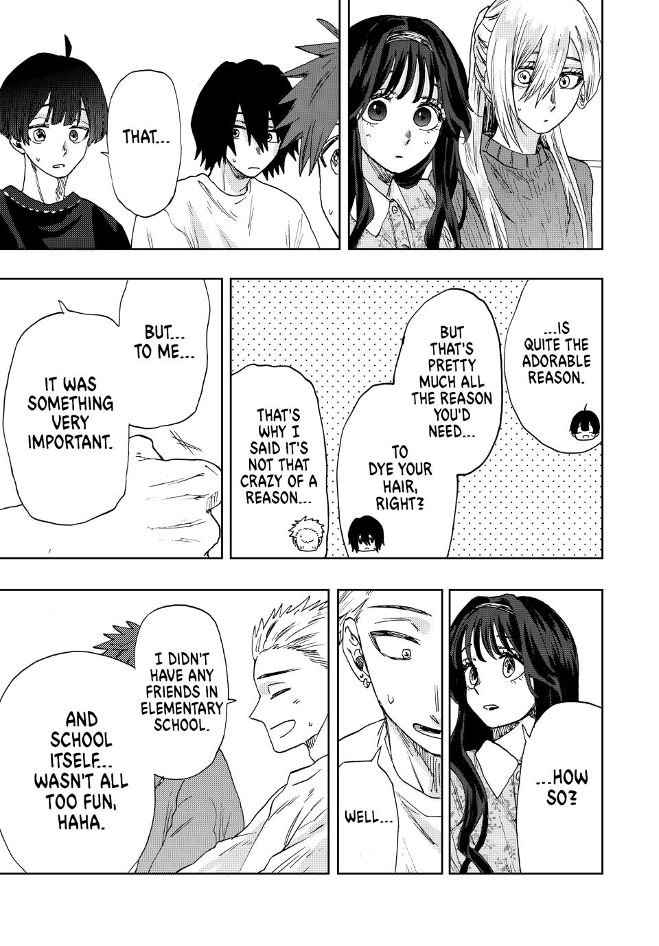 Kaoru Hana wa Rin to Saku Chapter 21 page 13 - Chapter 21: Blond Hair and Pierced Ears