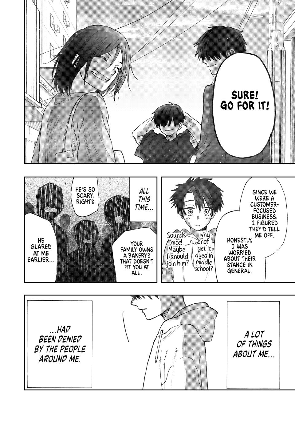 Kaoru Hana wa Rin to Saku Chapter 21 page 16 - Chapter 21: Blond Hair and Pierced Ears