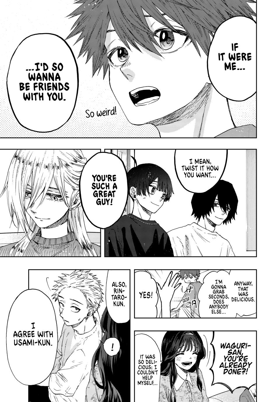 Kaoru Hana wa Rin to Saku Chapter 21 page 19 - Chapter 21: Blond Hair and Pierced Ears
