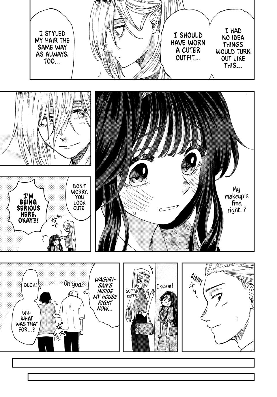 Kaoru Hana wa Rin to Saku Chapter 21 page 7 - Chapter 21: Blond Hair and Pierced Ears