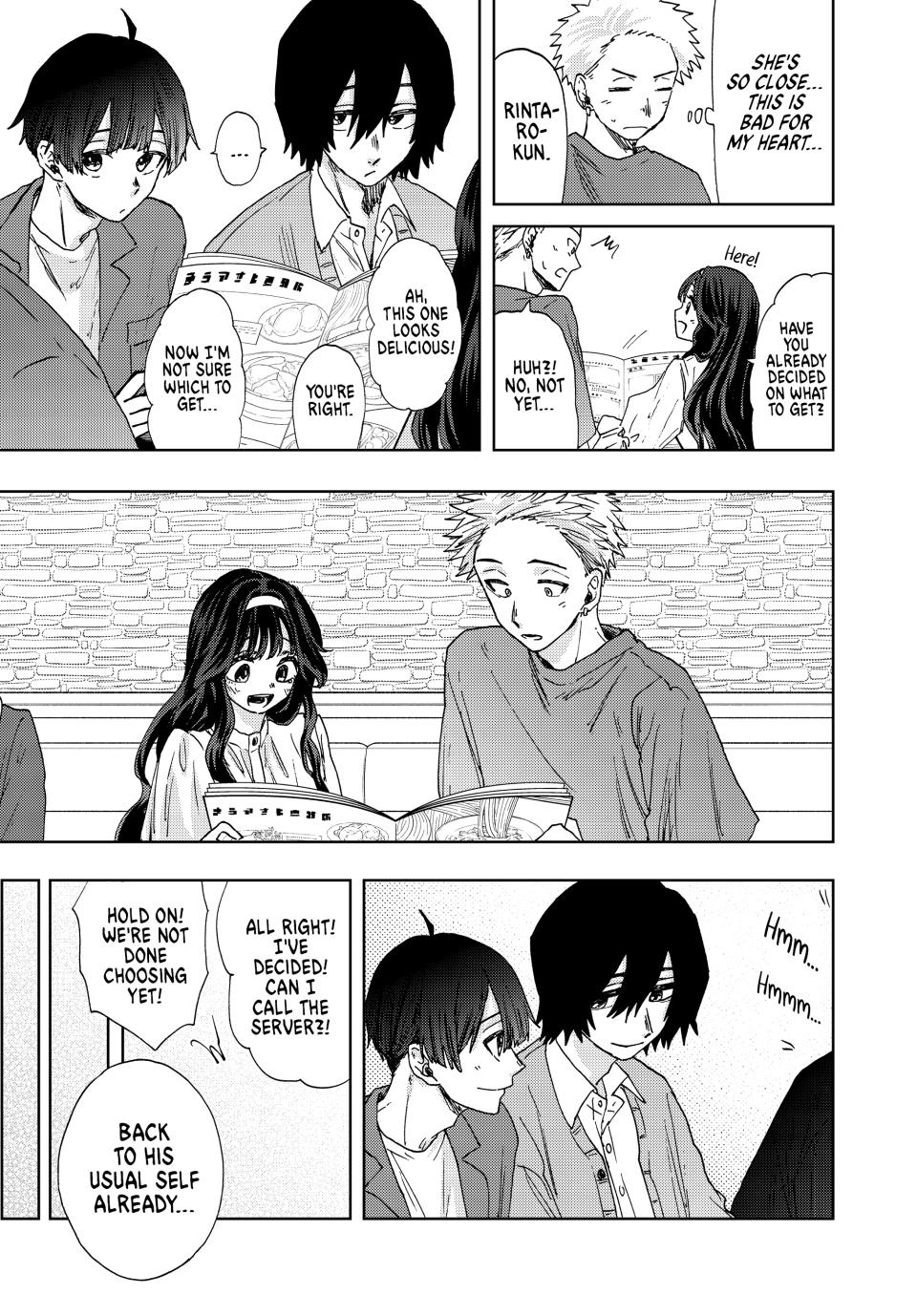 Kaoru Hana wa Rin to Saku Chapter 23 page 11 - Chapter 23: Six Person Study Group