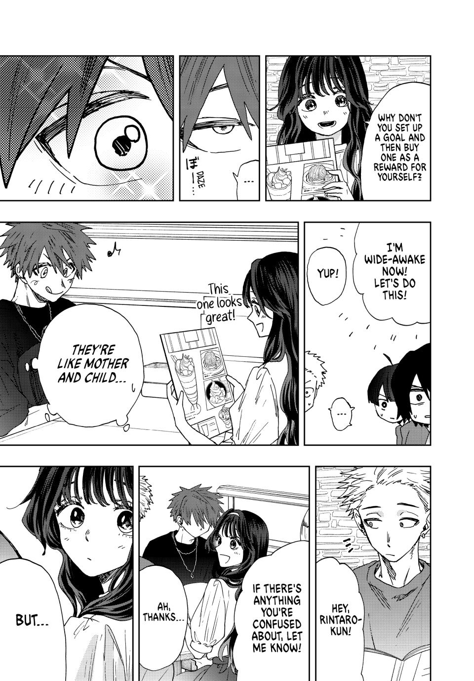 Kaoru Hana wa Rin to Saku Chapter 23 page 13 - Chapter 23: Six Person Study Group