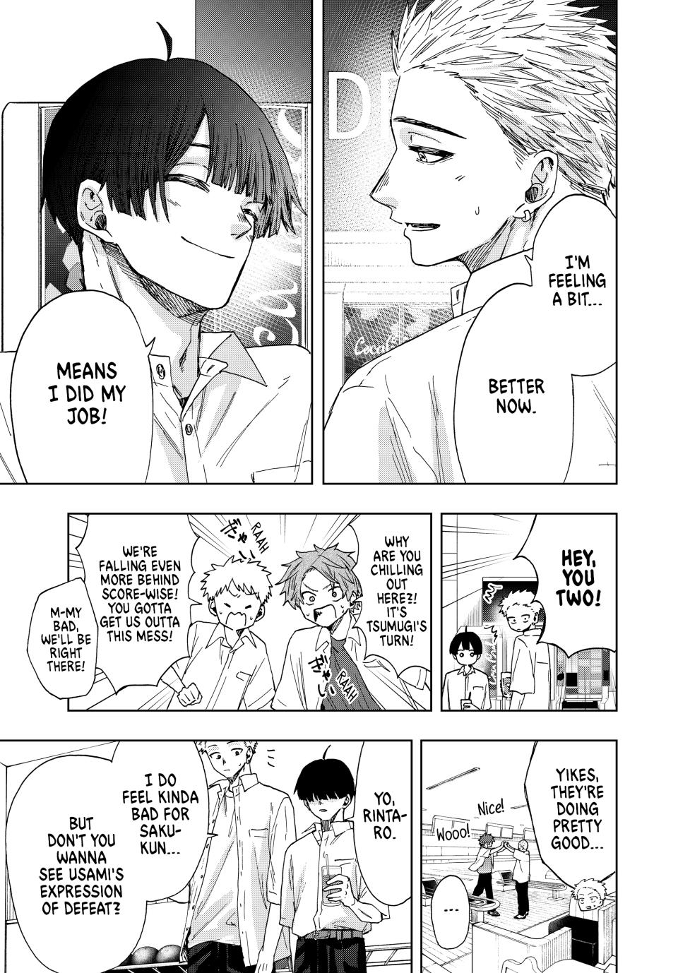 Kaoru Hana wa Rin to Saku Chapter 26 page 33 - Chapter 26: Yorita and Rintaro
