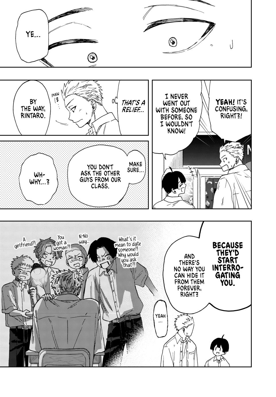 Kaoru Hana wa Rin to Saku Chapter 26 page 5 - Chapter 26: Yorita and Rintaro