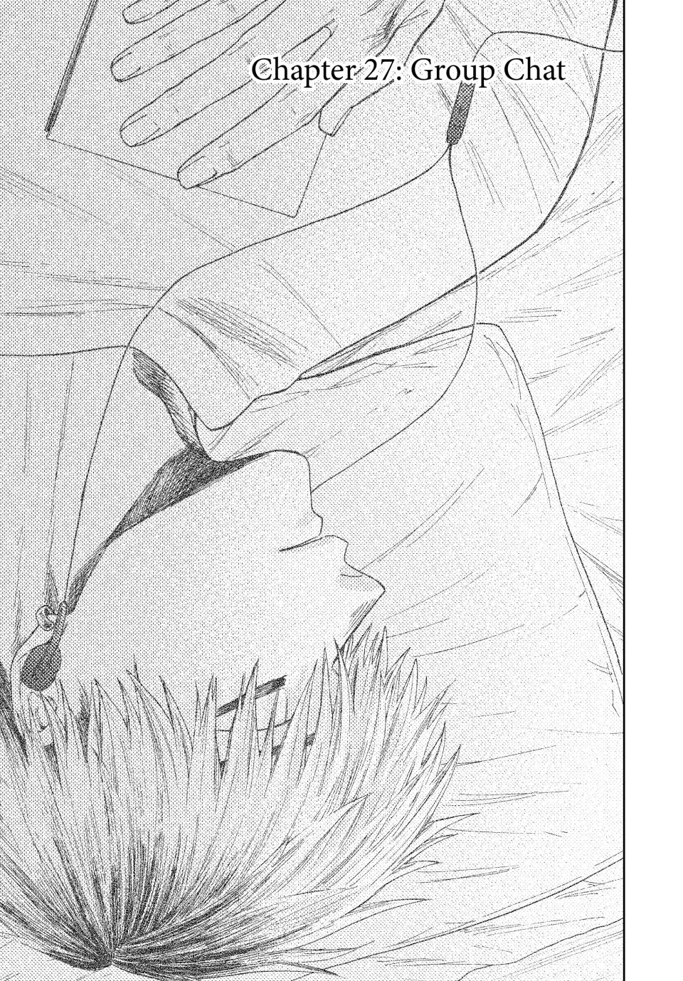 Kaoru Hana wa Rin to Saku Chapter 27 page 1 - Chapter 27: Group Chat
