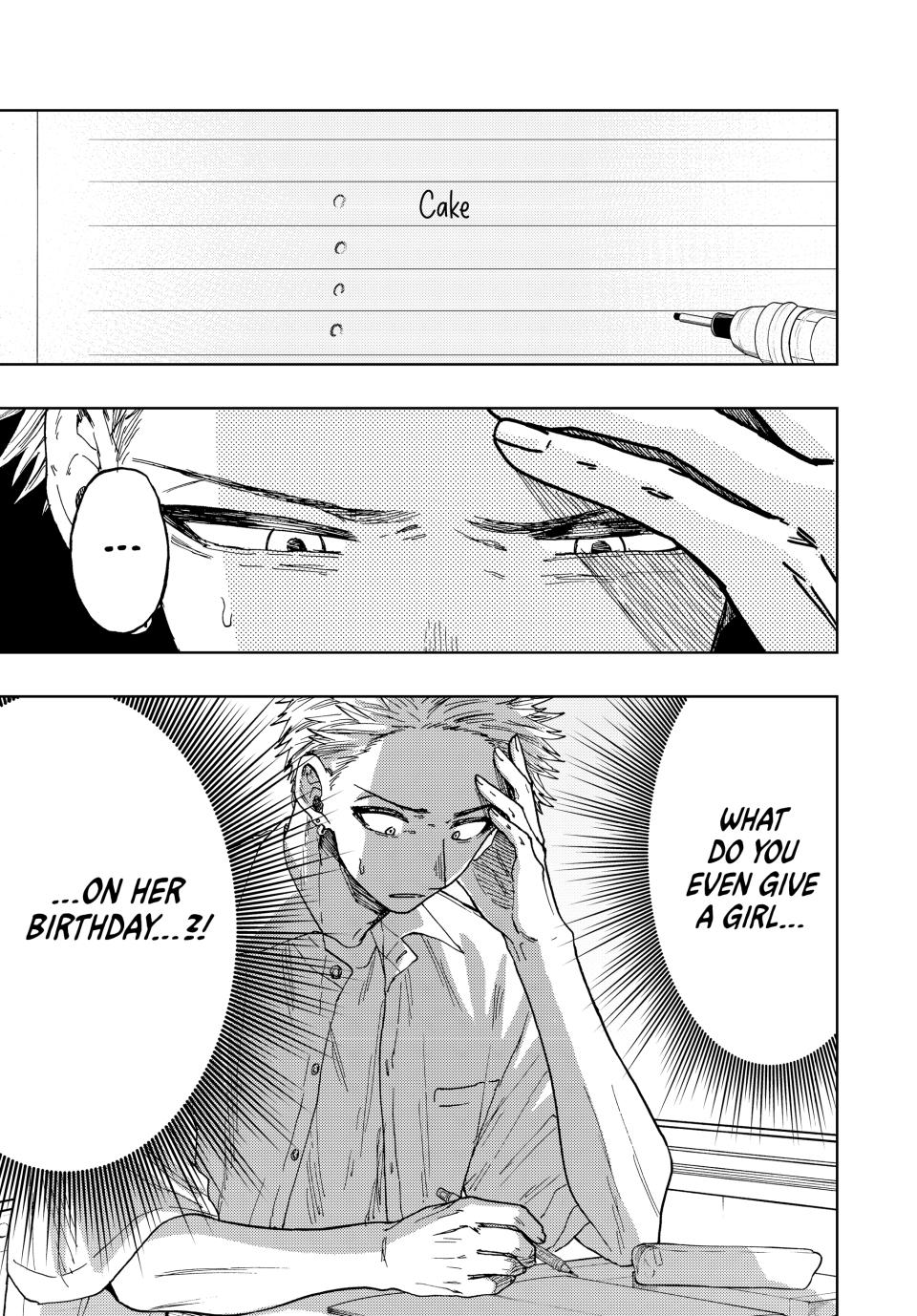 Kaoru Hana wa Rin to Saku Chapter 28 page 1 - Chapter 28: Waguri-san's Birthday