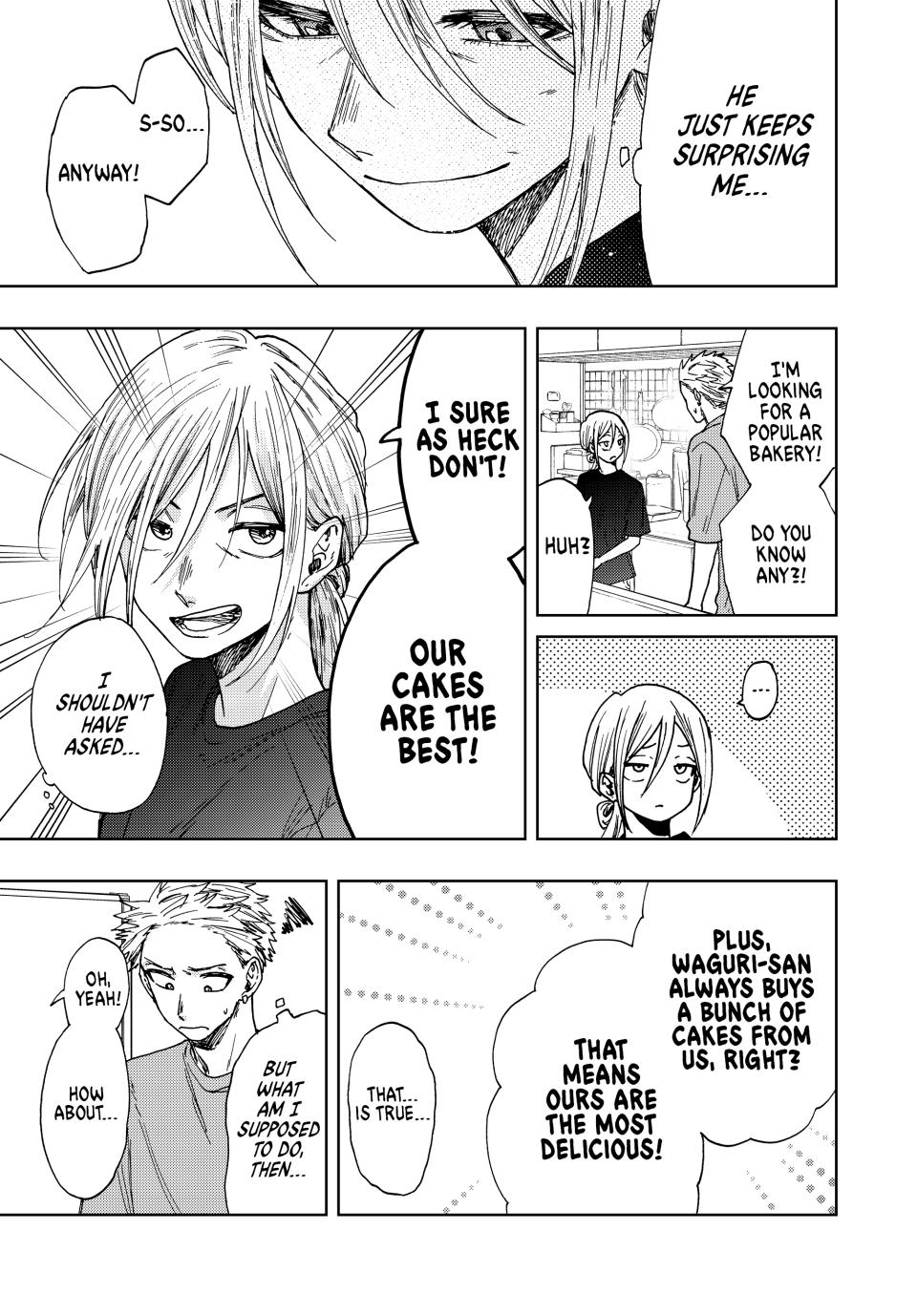 Kaoru Hana wa Rin to Saku Chapter 28 page 11 - Chapter 28: Waguri-san's Birthday