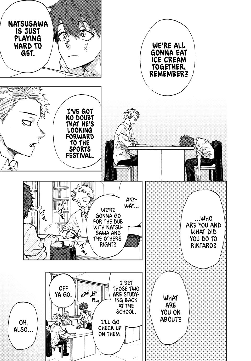 Kaoru Hana wa Rin to Saku Chapter 3 page 13 - Chapter 3: Exam Crunch